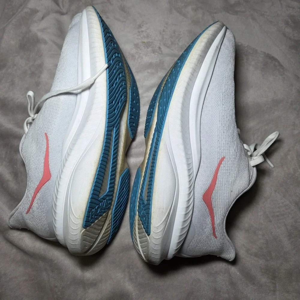 HOKA Mach 6 Running Shoes Women's Size 8.5‎ B White Nimbus Cloud